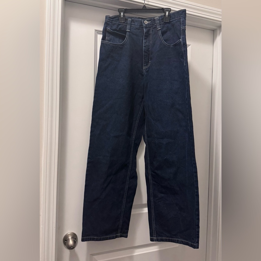 South Pole Men's Straight Jeans in Navy